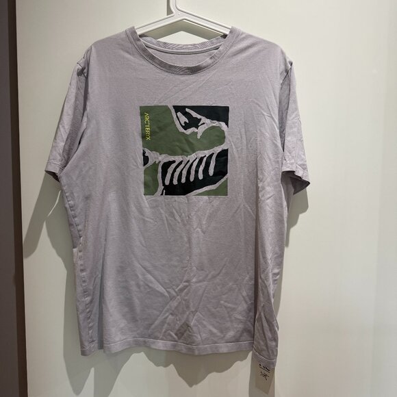 Arc'teryx ReGear Skeletile SS T-Shirt Men Size L with Tag - Picture 1 of 5